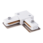 Коннектор Elektrostandard a039596 TRC-1-1-L-WH белый для однофазного трека