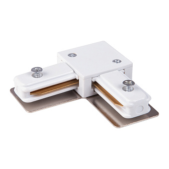 Коннектор Elektrostandard a039596 TRC-1-1-L-WH белый для однофазного трека