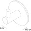 Крючок FIXSEN Practica FX-558A чёрный