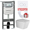 Инсталляция с унитазом Ceramica Nova Metric CN3007_1001W_1000