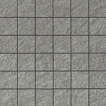 Керамическая мозаика Atlas Concord Италия Klif AN48 Grey Mosaico 30х30см 0,9кв.м.