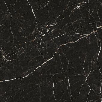 Матовый керамогранит Atlas Concord Россия Allure 610010001840 Imperial Black Rett 80х80см 1,28кв.м.