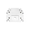 Заглушка шинопровода Lightstar 505146 белый для однофазного трека