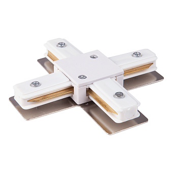 Коннектор Elektrostandard a039585 TRC-1-1-X-WH белый для однофазного трека