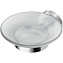Мыльница IDEAL STANDARD IOM A9122AA матовое стекло/хром