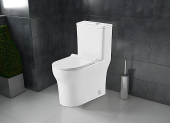 Унитаз напольный Azario SINTO AZ-1098 с микролифтом