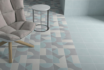 Матовый керамогранит WOW Cement 106782 Play Decor Warm 18,5х18,5см 0,413кв.м.