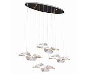 Люстра подвесная KINK Light Илина 08042-4АS,33 56Вт 4 лампочек LED