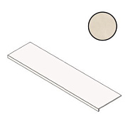 Плитка для ступеней Atlas Concord Италия Boost Pro A3CT Ivory Scalino 120х33см 0,396кв.м. неполированная