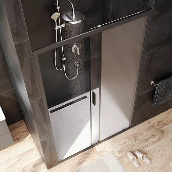 Душевая дверь AM-PM Gem Solo W90G-120-1-195BM 195х120см стекло матовое