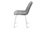 Кухонный стул AERO 47х65х87см велюр/сталь Light Grey