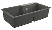 Мойка кухонная GROHE K500 31649AT0 86х50см серый