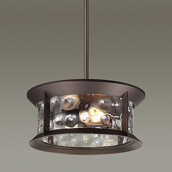 Светильник фасадный Odeon NATURE 4961/2 120Вт IP44 E27 коричневый