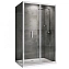 Угловое ограждение Abber Sonnenstrand AG07110-S100 195х100см стекло прозрачное