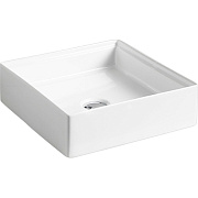 Раковина накладная ArtCeram Scalino SCL001 01 00 38х38см