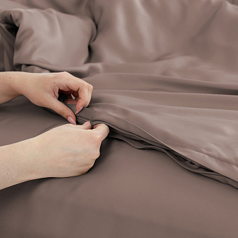 Пододеяльник La Prima Tencel 145х210см Chocolate