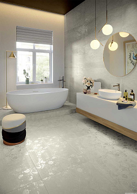 Матовый керамогранит SERENISSIMA Studio 50 1068027 Perla Matt Rett 120х120см 1,44кв.м.