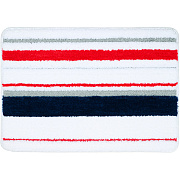 Коврик для ванной FIXSEN Tomy FX-5010R 45х65см Белый/красный