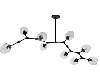 Люстра KINK Light Нисса 07512-9,19(21) 360Вт 9 лампочек E27