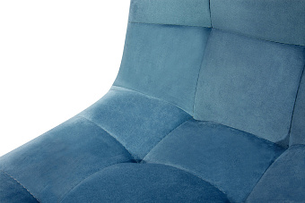 Кухонный стул AERO 45х52х87см велюр/сталь Light Blue