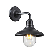 Светильник фасадный Odeon NATURE 4965/1W 60Вт IP44 E27 чёрный