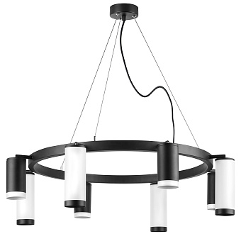 Люстра подвесная Lightstar Rullo LR01837486476 400Вт 8 лампочек GU10