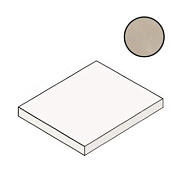 Плитка для ступеней Atlas Concord Италия Boost Pro A3C4 Cream Scalino Angolare 33х33см 0,109кв.м. неполированная