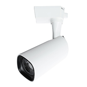 Трековый светильник Arte Lamp BARUT A4562PL-1WH 18Вт LED белый для однофазного трека