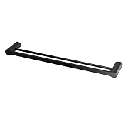 Полотенцедержатель WASSERKRAFT Glan K-5100 K-5140 чёрный 64см