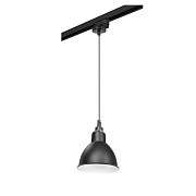 Трековый светильник Lightstar Loft L1T765017 40Вт E14 чёрный для однофазного трека