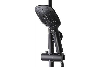 Душевая система Maxonor MN2487-7 PURE LIFE чёрный