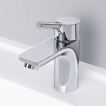 Смеситель для раковины AM-PM X-Joy S F85B82100 хром с донным клапаном