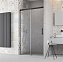 Душевая дверь RADAWAY Idea KDJ door 150 L 200,5х160см стекло прозрачное