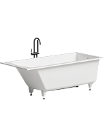 Ванна каменная SALINI CASCATA 104213G 180х80см встраиваемая