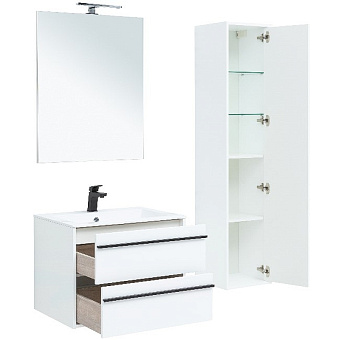 Тумба под раковину подвесная AQUANET Lino 253902 49,5х69х53см