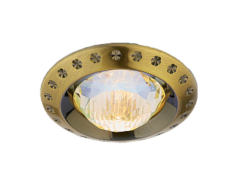 Светильник точечный встраиваемый Ambrella STANDARD Organic Spot 777 SB 12Вт GU5.3