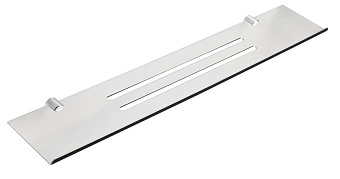 Полка в ванную круглая Stil Haus Hashi HS04(08) 1-ярусная 12х60см хром