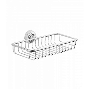 Полка в ванную прямоугольная Bongio Radiant 02013CR00 1-ярусная 14,5х24,5см хром