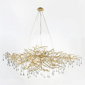 Люстра подвесная Loft It Bijout 10067/1500 GD 75Вт 15 лампочек G9