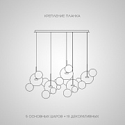 Светильник подвесной ImperiumLOFT Bubble b milk 213794-23 70Вт LED