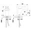 Смеситель для раковины LEMARK Unit LM4546C хром