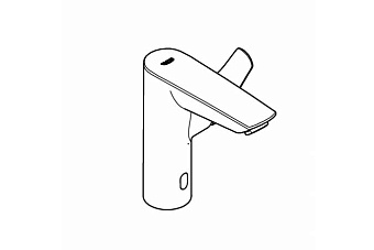 Смеситель для раковины GROHE Eurosmart 23975003 хром