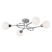 Светильник потолочный Eurosvet Whitney 30133/4 хром 40Вт E14