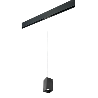 Трековый светильник Lightstar Rullo PRORP6587 50Вт GU10 чёрный для однофазного трека