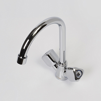 Смеситель для кухни WASSERKRAFT Amper 2907 поворотный излив хром