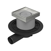 Душевой трап Paini C381A 12,5х12,5см горизонтальный сток