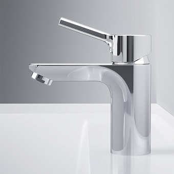 Смеситель для раковины AM-PM X-Joy S F85B82100 хром с донным клапаном