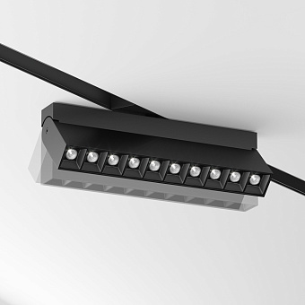Магнитный трековый светильник Maytoni Points Rot TR077-2-20W4K-B 20Вт LED чёрный