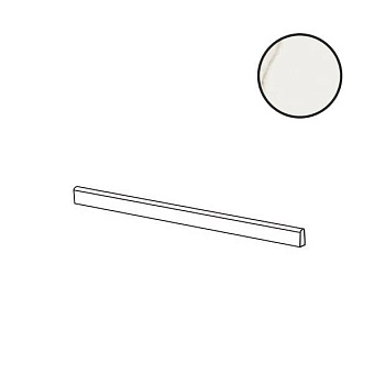 Плинтус ABK Sensi Signoria PF60010400 Battiscopa Calacatta Michelangelo Nat R 5,5х120см 0,396кв.м.