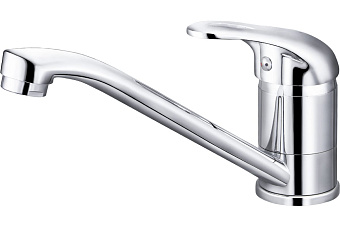 Смеситель для кухни Maxonor MN4203 поворотный излив хром